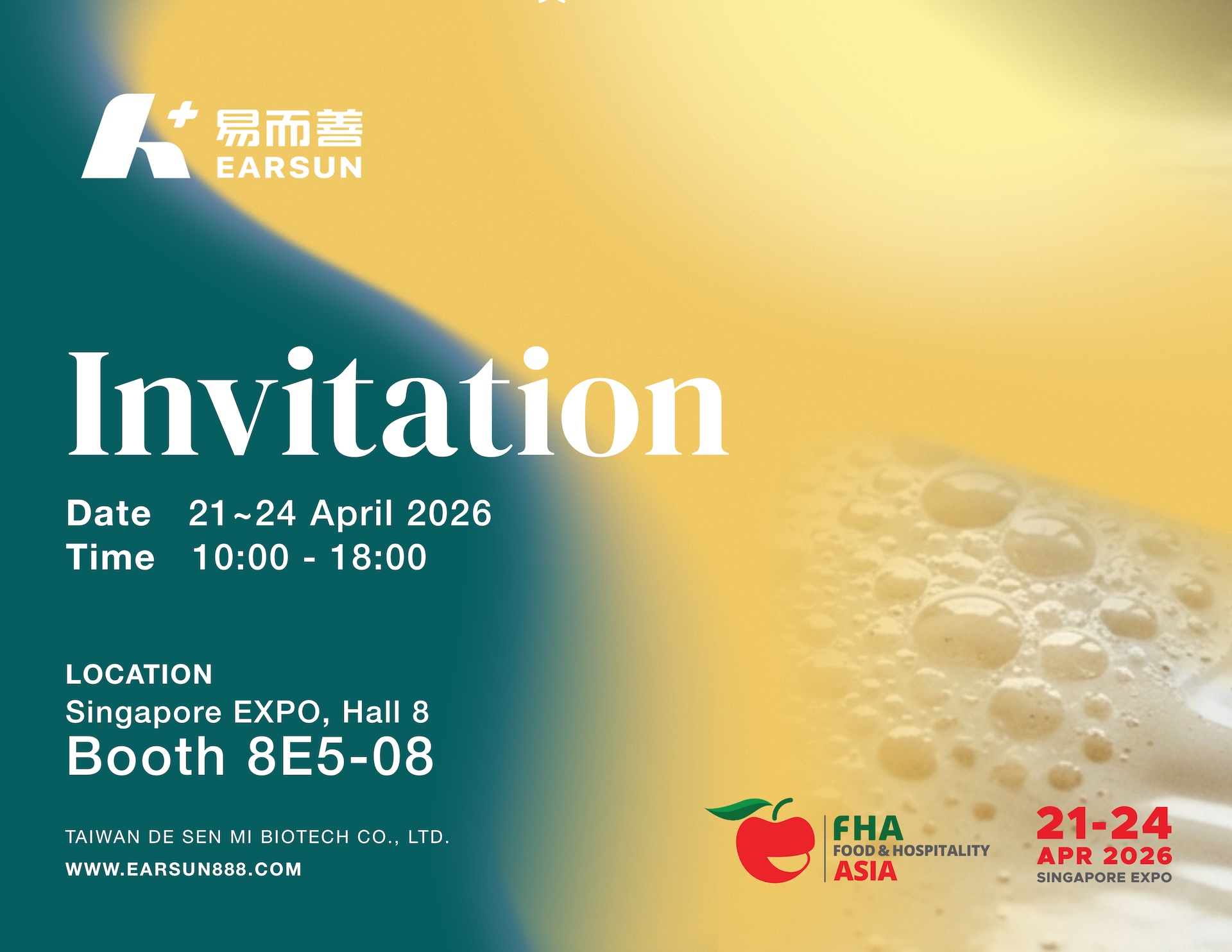 FHA Food & Beverage 2026 — Desemi Booth 8E5-08